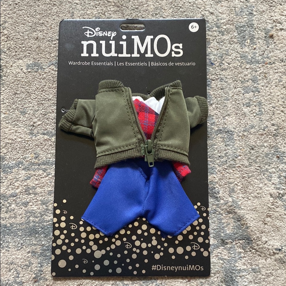 Disney nuiMOs Outfit with Green Jacket and Blue Pants